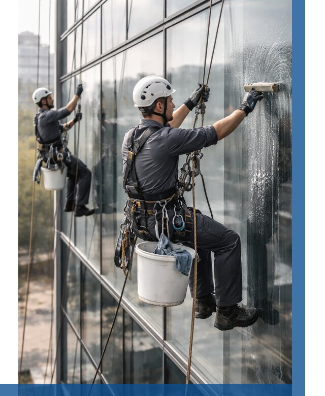 Мойка сплошного остекления в Инте, заказать от 304 р.| ВЫСОТНИК-Инт