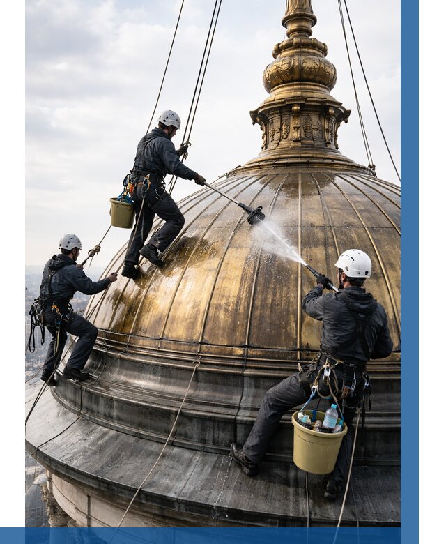 Мойка куполов и шпилей в Инте от 8114 р. - заказать | ВЫСОТНИК-Инт
