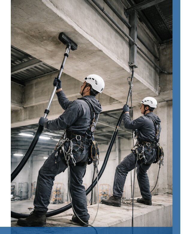 Обеспыливание потолочных конструкций в Инте от 254 р. |ВЫСОТНИК-Инт