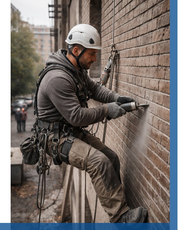 Расшивка кирпичных швов в Инте от 609 р. | ВЫСОТНИК-Инт