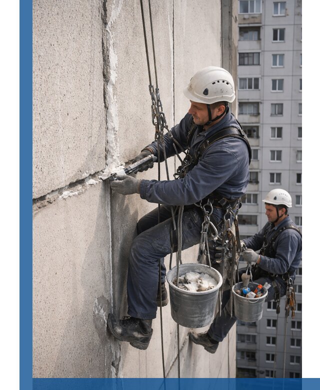 Утепление межпанельных швов в Инте профессионально и надежно