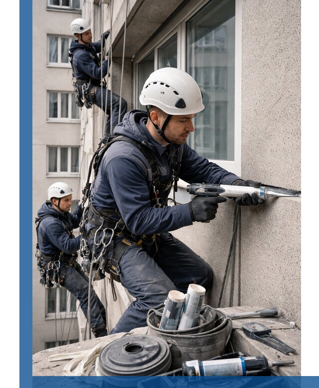 Герметизация швов лоджии в Инте профессионально и надежно