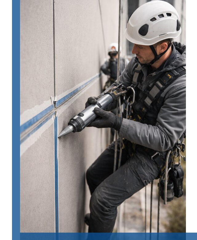 Герметизация стыков фасадных панелей в Инте качественно и быстро