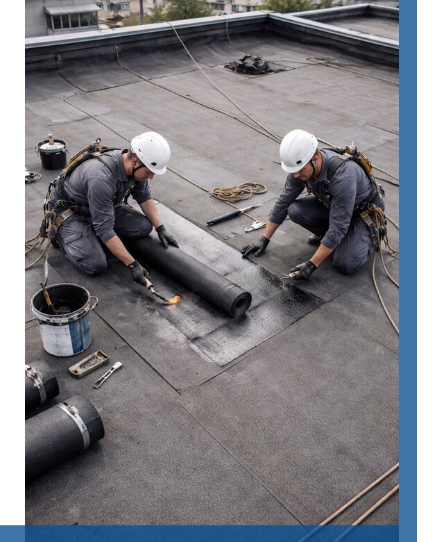 Ремонт мягкой кровли под ключ в Инте от 710 р. | ВЫСОТНИК-Инт