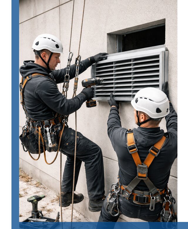 Монтаж вентиляционных решеток в Инте профессиональный сервис