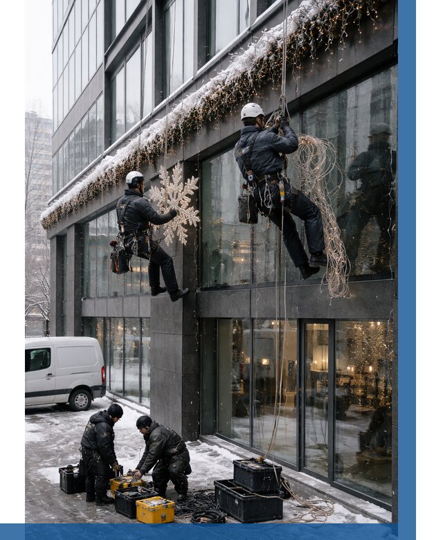 Демонтаж новогоднего оформления в Инте от 5578 р. | ВЫСОТНИК-Инт