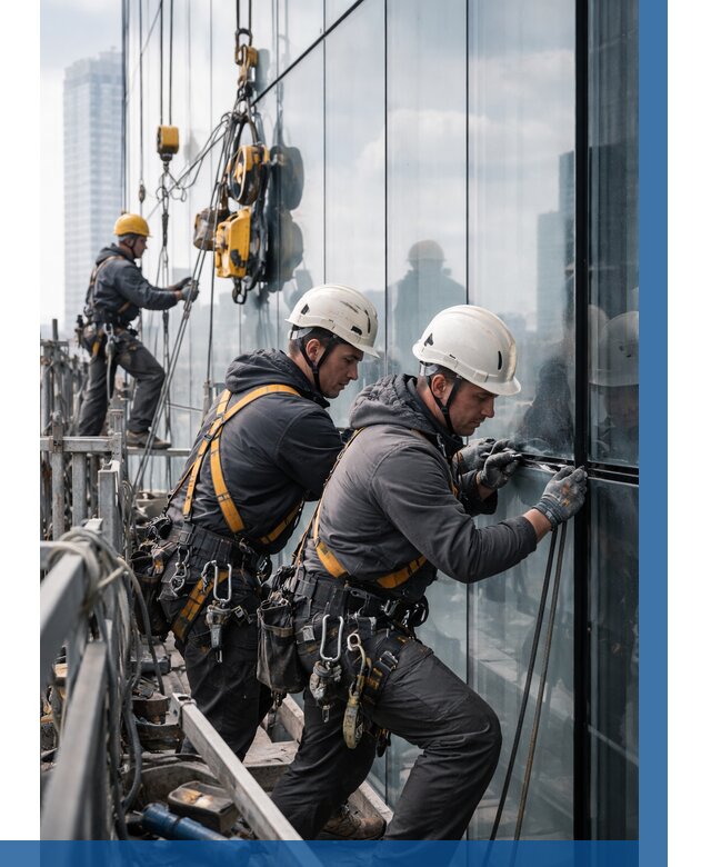 Структурное остекление фасадов в Инте от 9635 р. | ВЫСОТНИК-Инт