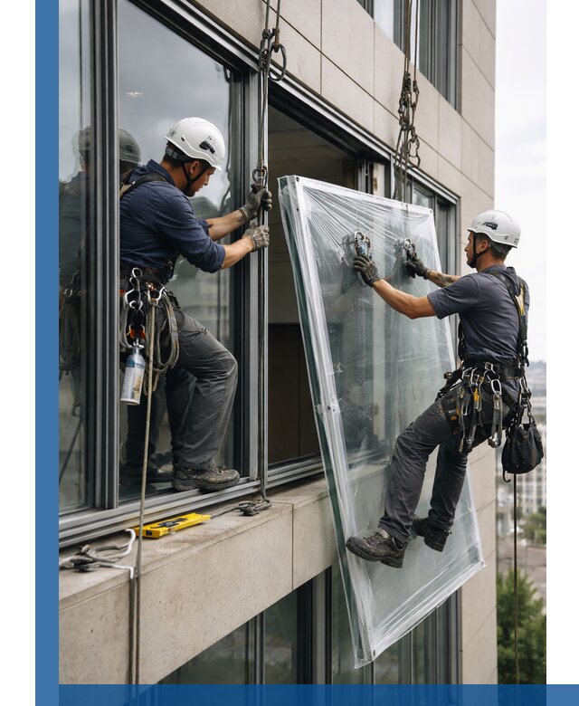 Профессиональная замена стекла в витраже в Инте с гарантией