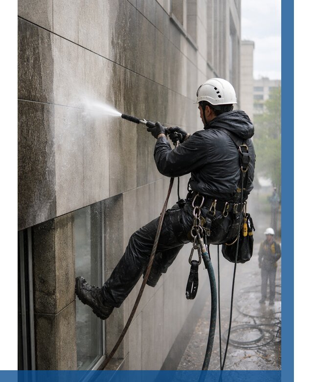 Гидроструйная очистка поверхностей в Инте от 862 р. | ВЫСОТНИК-Инт