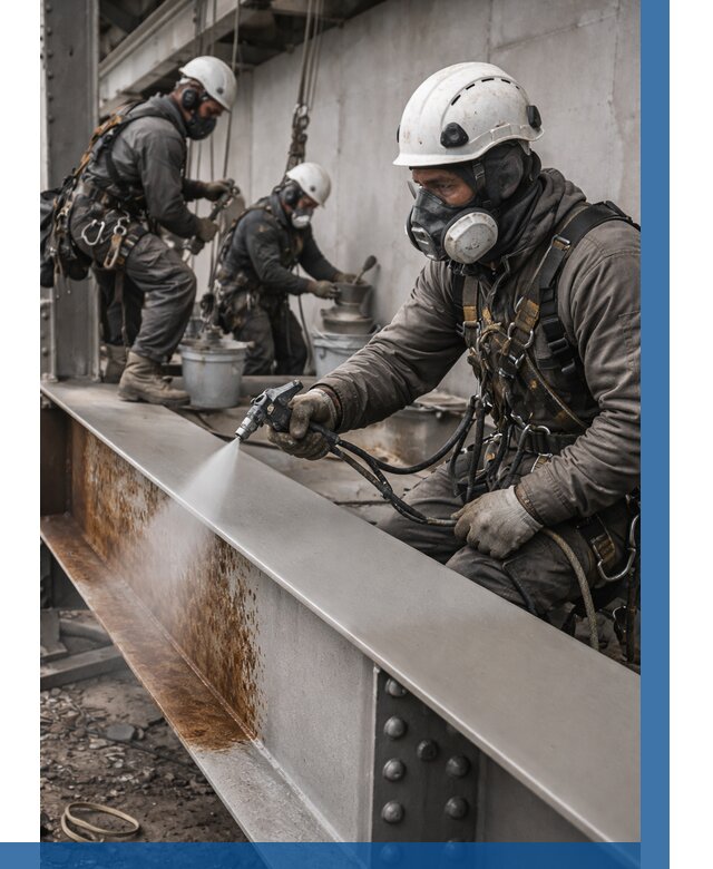 Антикоррозионная покраска металла в Инте от 710 р. | ВЫСОТНИК-Инт