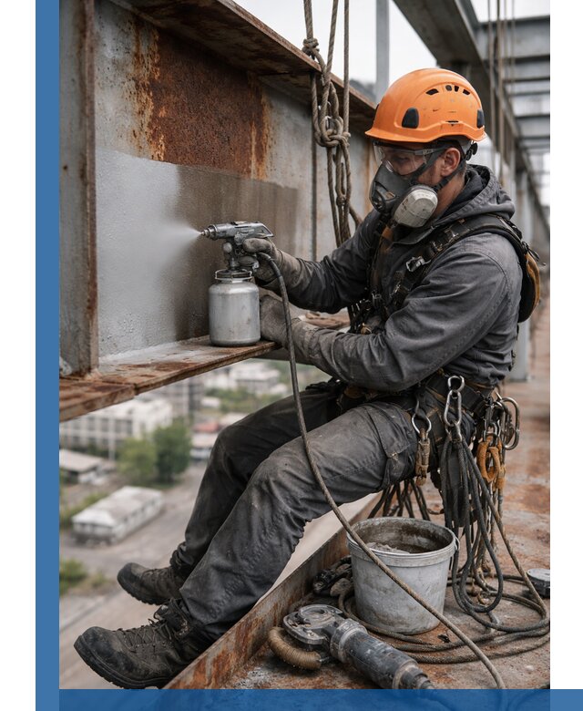 Антикоррозионная обработка металлоконструкций в Инте под ключ