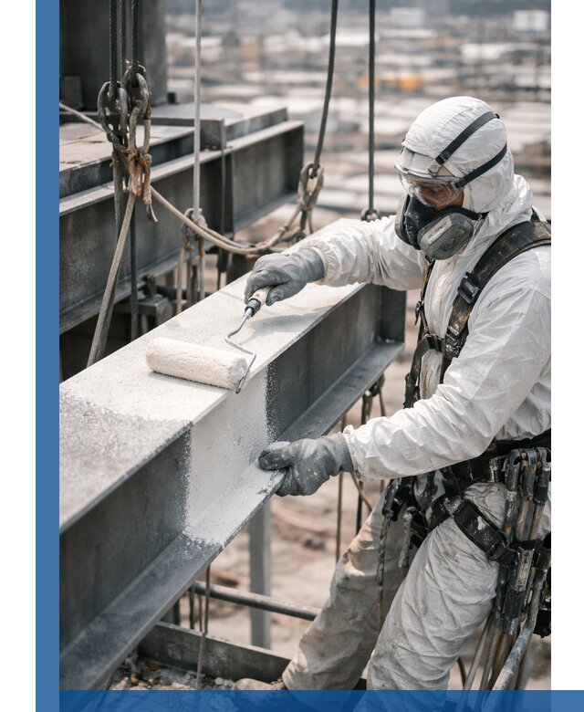 Профессиональная огнезащитная обработка металлоконструкций в Инте