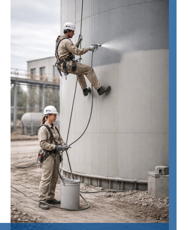 Покраска резервуаров в Инте от 1217 р. | ВЫСОТНИК-Инт — заказать