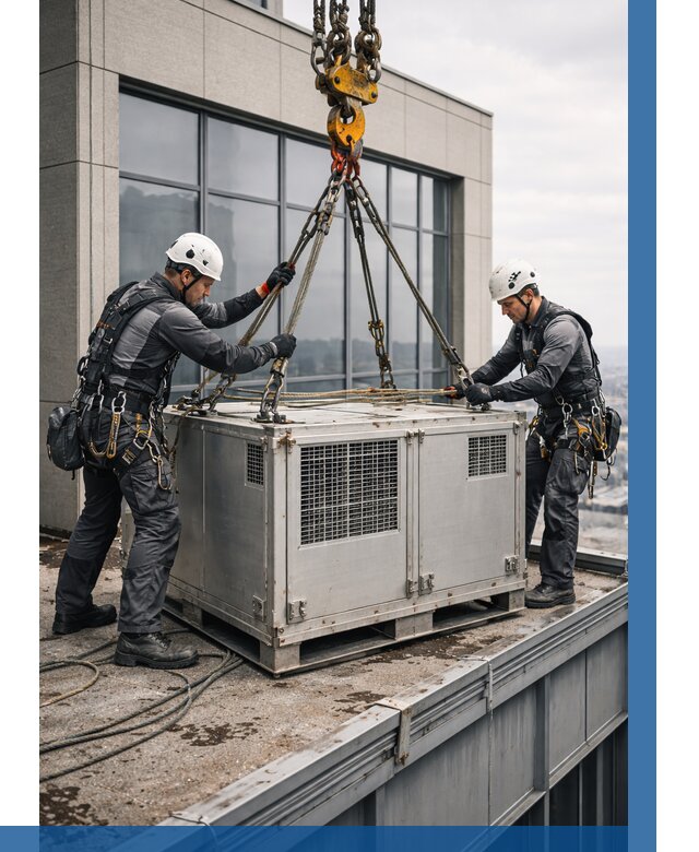 Такелажные работы на высоте в Инте от 8114 р. | ВЫСОТНИК-Инт