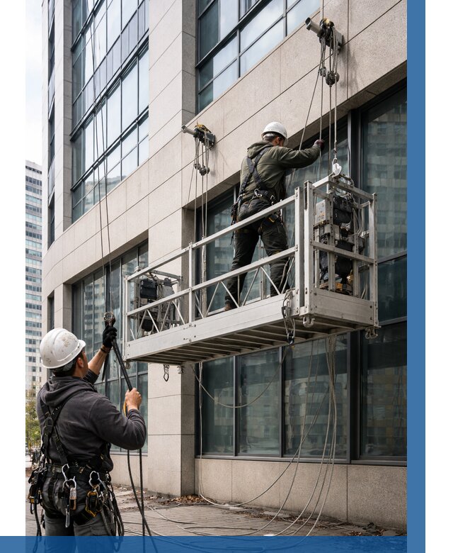 Монтаж и подъем фасадной люльки в Инте от 12170 р. | ВЫСОТНИК-Инт