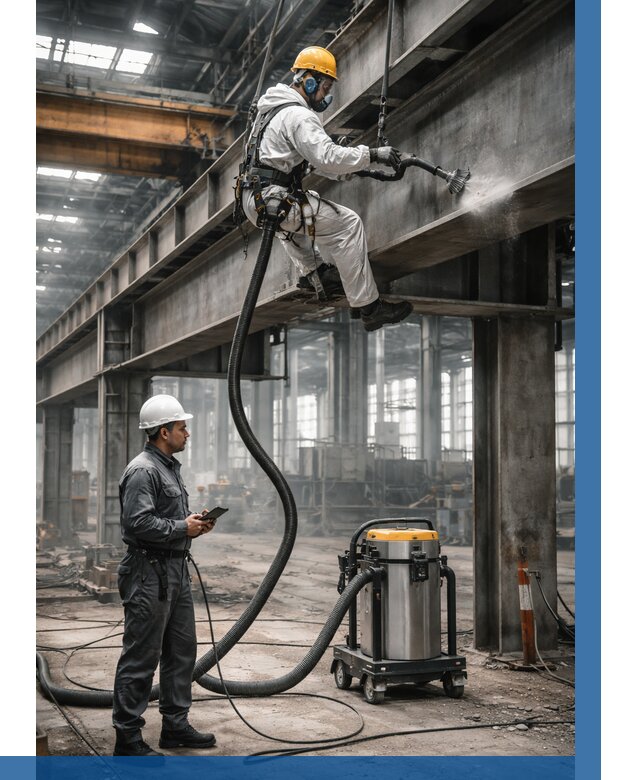 Обеспыливание конструкций в цехе в Инте от 4260 р. | ВЫСОТНИК-Инт