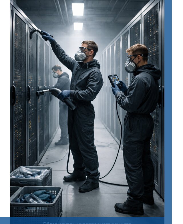 Обеспыливание серверной комнаты в Инте от 4564 р. | ВЫСОТНИК-Инт