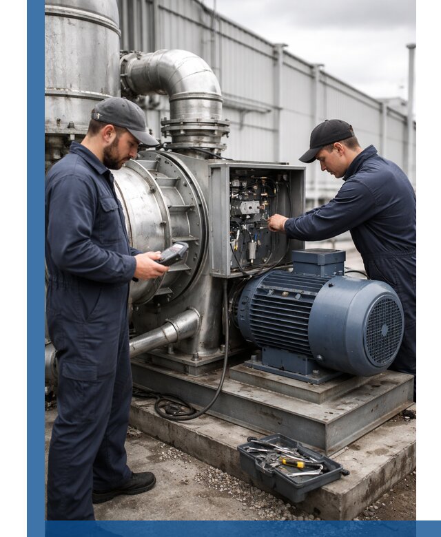 Техническое обслуживание промышленного оборудования в Инте