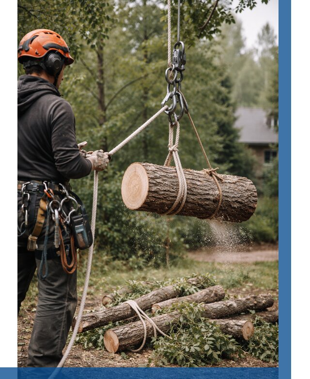 Валка деревьев частями в Инте от 7607 р. | ВЫСОТНИК-Инт