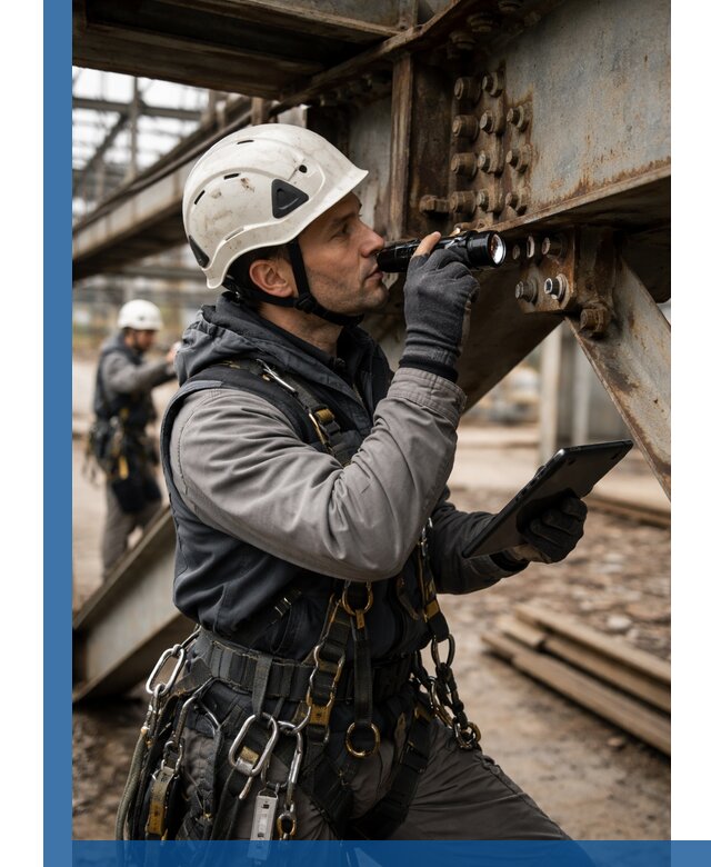 Обследование металлоконструкций и диагностика прочности в Инте