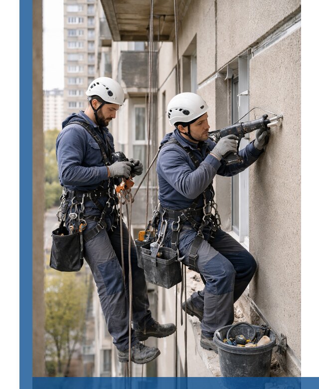 Промышленные альпинисты высотные работы и монтаж в Инте